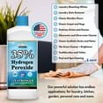 thumbnail image 3 of Nature's Freedom 35% Hydrogen Peroxide, Food Grade H2O2 and Purified Water Only, 32 Fl Oz, 3 of 8