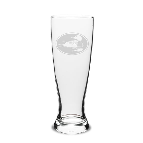 Duck Oval 23oz Deep Etched University Pilsner