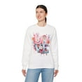 thumbnail image 4 of Floral Love Sweatshirt, Valentine's Day Sweatshirt, Love Flower Sweatshirt, 4 of 54
