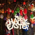 thumbnail image 2 of Pendant Decorative Rabbit Pattern Wood Easter Bunny Rabbit Pendant For Easter Gifts Jikaix, 2 of 3