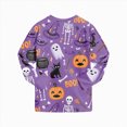 thumbnail image 5 of NOLDARES Toddler Girls Halloween Funny Prints Pajamas Pjs for Girl Jammies Little Kids Sleepwear Clothes Sets, 5 of 8
