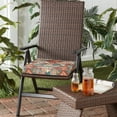 thumbnail image 2 of Outdoor PE Wicker Foldable Reclining Chair with Asbury Park Seat Cushion, 2 of 10