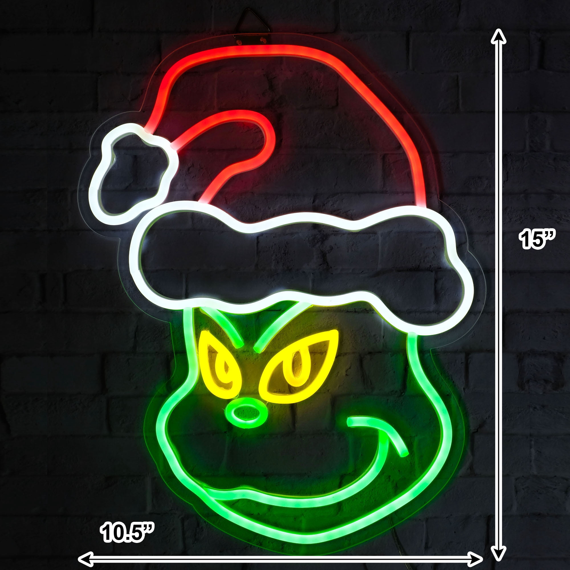 Dr. Seuss Grinch Neon Light, 9 inch