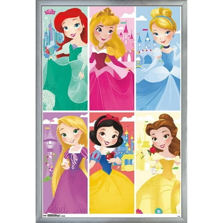 Disney Princess - Kingdom Wall Poster, 22.375" x 34", Framed