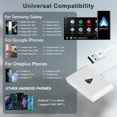 thumbnail image 4 of FLhrweasw Adaptador para automóvil USB-C con cable a Carplay inalámbrico para Android Auto (A), 4 of 9