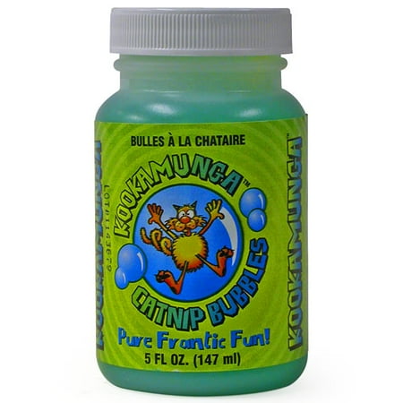 Kookamunga Catnip Bubbles, 4 oz. Bottle
