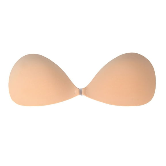 Adhesive Bra Invisible Sticky Strapless Push up Backless Reusable Silicone Covering Nipple Bras