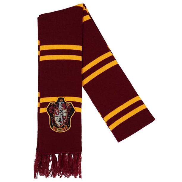 Harry Potter - Bufanda de Invierno Gryffindor (Granate, Dorado)