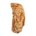thumbnail image 4 of EXHUMKY Khaki Satin Bonnet 1Set For Women To Use As A Hair Protector While Sleeping, 4 of 8