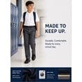 thumbnail image 4 of Boys Flat Front School Uniform Pants(Littile Boys), 4 of 4
