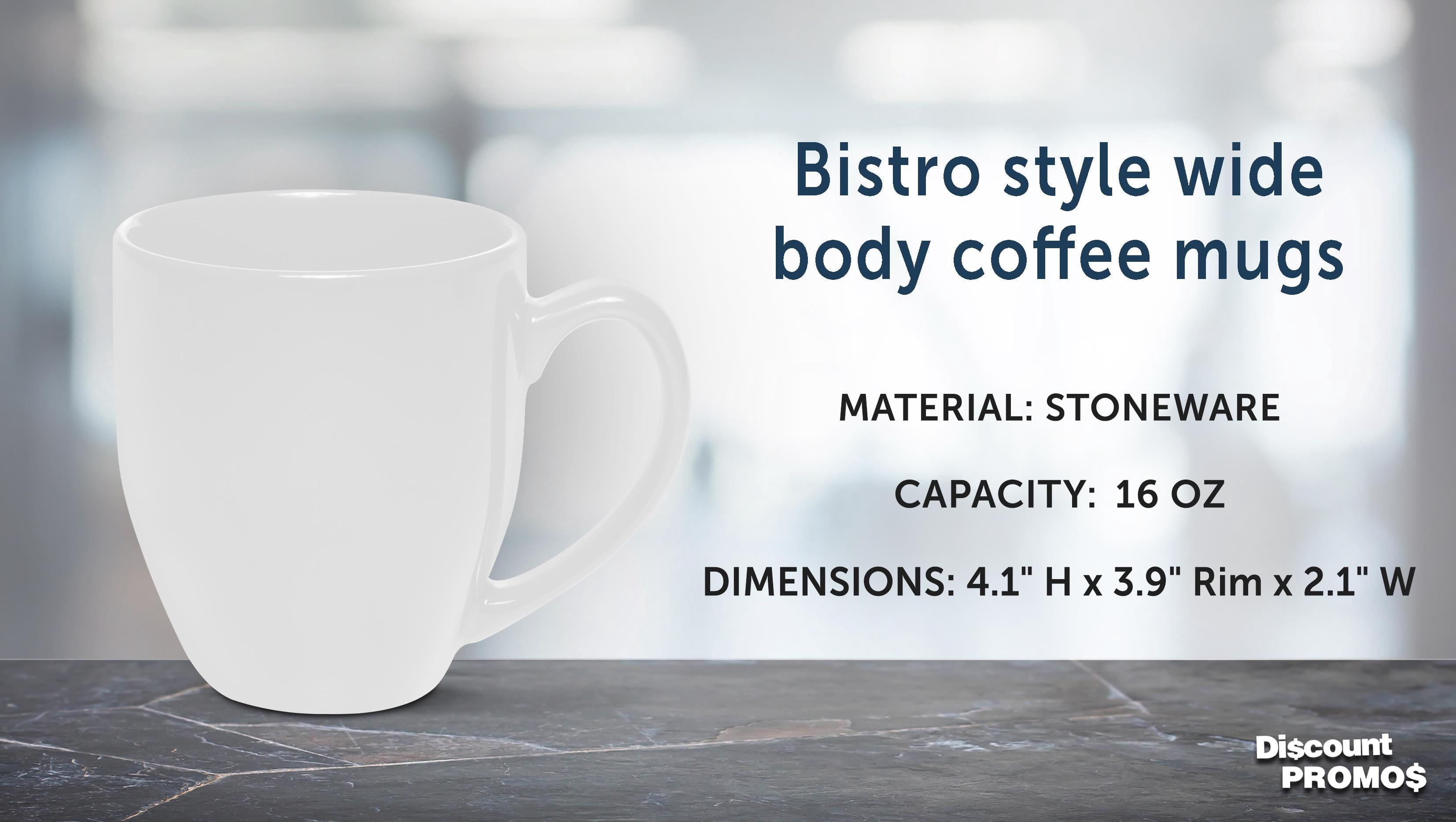Large Coffee Cups 16 oz. Set of 10, Bulk Pack - Perfect for Tea, Espresso, Cappuccino, Hot Cocoa - White