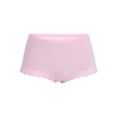 thumbnail image 4 of No Boundaries Fit Stretch Lace Boyshort Panties, 3-Pack, Women's XS-XXXL, 4 of 7