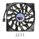 thumbnail image 1 of Ventilador de refrigeración silencioso de 12 V y 4 pines para CPU, radiador de chasis para computadora de escritorio, 1 of 5