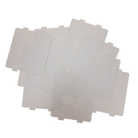 FONDOTIN Microwave Oven Mica Sheet Rectangular 10 Pcs For Kitchen Restaurant Appliance Users