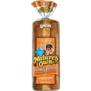 Nature's Own Honey Wheat Sandwich Bread Loaf, 20 oz, Shelf-Stable (Pack of 2)
