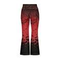 thumbnail image 5 of DISNIMO Halloween Bat Yoga Pants Flare Leg Leggings Kids Leggings Girls High Waisted Flare Leggings for Girls 7-8 Girls Flare Leggings Bell Bottoms Leggings for Kids Pockets, 5 of 7