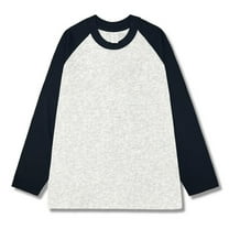 Dovford Men's Casual Long Raglan Sleeve T-Shirt Active Workout Running Hiking Baseball Shirts Cotton Crew Neck Tops 2025