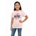 thumbnail image 3 of Wonder Nation Girls AC/DC World Tour Graphic Tee with Short Sleeves, Sizes 4-18, 3 of 7