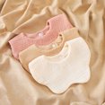 thumbnail image 4 of Absorbent Baby Bandana Bib, 3pcs Drooling Scarf Soft Teething Bib 6-Layer for Newborns to Toddler 0-24 Months, 4 of 8