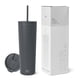 thumbnail image 1 of Vaso aislante moderno, sencillo, con tapa y pajita, 500 ml, 1 of 6