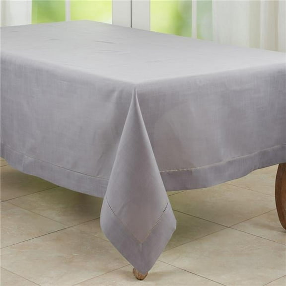 Saro Lifestyle Hemstitched Border Tablecloth