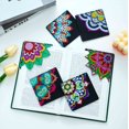 thumbnail image 2 of 12 Pack Diamond Art Bookmarks, Trianu Cute Diamond Art Bookmarks for Book Lovers, DIY Corner Bookmark Diamond Art Kits for Kids, 2 of 6