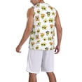 thumbnail image 2 of Sikiie Kawaii Mexican Avocado Basketball Jersey Reversible Men's Mesh Athletic Sports Shirts Training Practice S-4XL4X-Large, 2 of 6