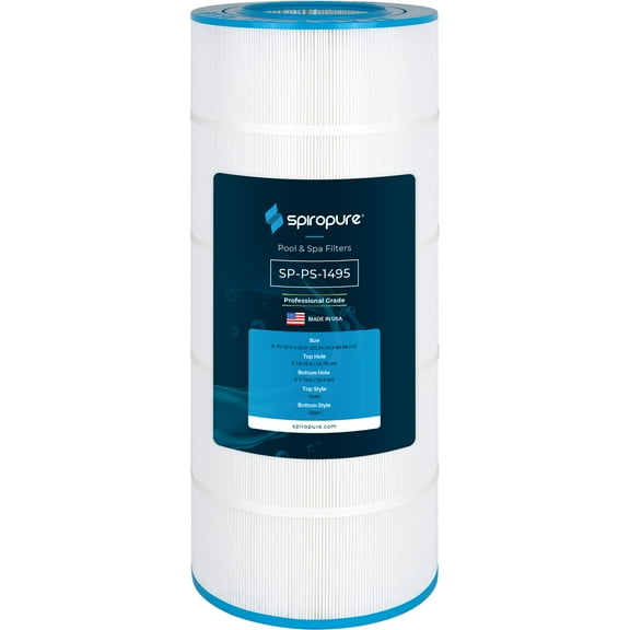 SpiroPure Replacement for Pleatco PJ150 Filbur FC-1495 Unicel C-9478 Jacuzzi Brothers 42-3537-06-R 42-3508-01-R Hot Tub Spa Pool Replacement Cartridge
