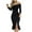 203#Black, variant on Ftwytp Plus Size Cocktail Dresses for Curvy Women Long Sleeve Bodycon Ruffle Vintage Work Midi Pencil Dress Women's Solid Color High Waist Mid Length Winter Dress Evening Dress
