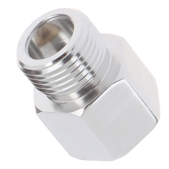 HONMEET 1Pack CO2 Regulator Aluminum Regulate Hydraulic Instability for Campsite Water Supply Silver