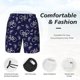 thumbnail image 3 of Fotbe Bicycle1 Traje de Baño para Hombre – Shorts de Natación de Secado Rápido con Forro y Bolsillos-Medium, 3 of 6