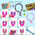 thumbnail image 3 of Loom Bands set 2500 craft pieces 40 colors bracelet do it yourself, 3 of 4