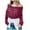 Hot Pink, variant on Women's Sweater Scarf with Sleeves – Knitted Cable Wrap Shawl Cape, Solid Color Wool Hollow Lengthening Double Sleeve Multi-Use Crochet Fashion Scarf for Autumn Winter Outdoor Casual Wear