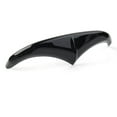 thumbnail image 3 of BFY for Harley Touring Vivid Black Front Fender Accent Leading Edge Tip Trim Black, 3 of 9