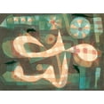 thumbnail image 2 of Klee, Paul 14x12 White Modern Wood Framed Museum Art Print Titled - The Barbed Noose with the Mice, 2 of 4