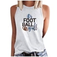 thumbnail image 2 of Womens Fashion Printed Round-Neck Loose Sleeveless T-shirt Pullover Tops, 2 of 4