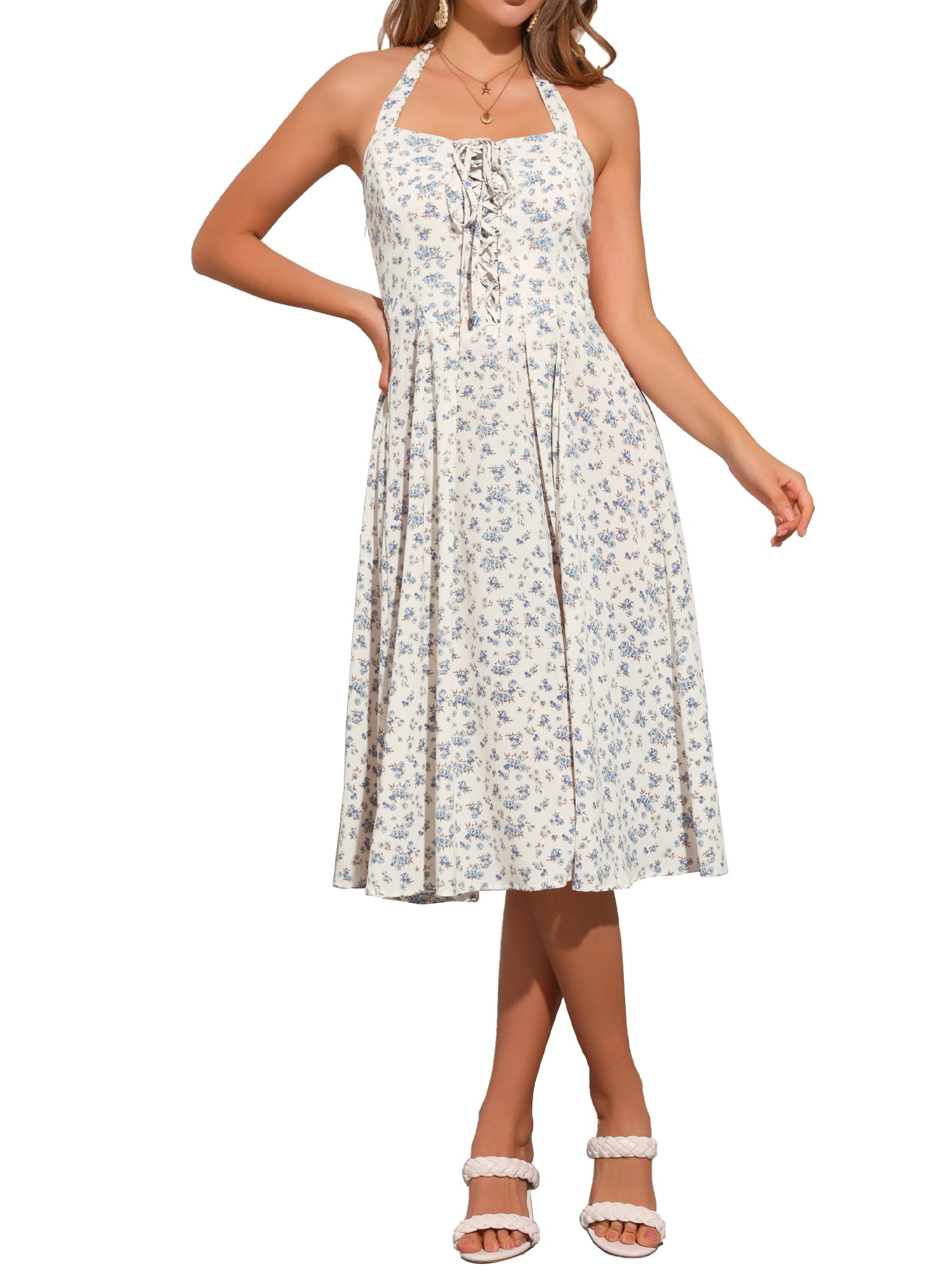 Kohls Womens Dresses In Store Long Dress For Women's Summer V Neck Short  Sleeve Boho Floral