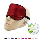 Natural Silk Travel Eye Mask Eyeshade Cover Sleeping Mask Blindfold