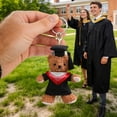 thumbnail image 6 of 2026 Class of Graduation Plush Bear Charm, PhD Bachelor Cap & Gown Stuffed Doll, Mini Backpack Keychain Ornament, Exquisite Gift for Graduation Celebration Party Commencement Ceremony, C, 6 of 7