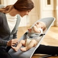 thumbnail image 3 of BabyBjorn Bouncer Balance Soft, Black frame, Mesh, Silver/White, 3 of 3