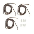 thumbnail image 2 of Tieless Elastic Shoe Laces, Generous Tieless Shoe Laces Attached Firmly 3 Sets  For Kids For Daily Use #1, 2 of 8