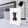 thumbnail image 5 of DistinctInk Greeting Card / Note Card - Belgian Sheepdog Puppy Graduation - PACK of 3, 5 of 7