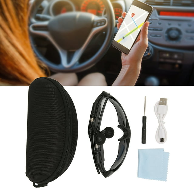 Gafas Inteligentes, Gafas de Sol Polarizadas HD, Auriculares, Gafas de Sol Deportivas Inalmbricas 5.0 Con Micrófono, Para Conducir,