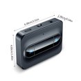 thumbnail image 4 of Receptor de transmisor inalámbrico Adaptador de audio 5,0 2 en 1 compatible con Bluetooth con puerto de 3,5 mm para altavoz de auriculares Inevent EL004915-00B, 4 of 7