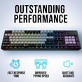 thumbnail image 4 of Teclado inalámbrico KLIM Chroma con retroiluminación RGB recargable, 4 of 9