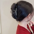 thumbnail image 5 of Pinzas para el cabello con garra de flor de metal, accesorios para el cabello de moda de sujeción fuerte para mujeres y niñas, 5 of 5