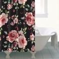 thumbnail image 5 of Waterproof Pioneer Shower Curtain 84x72 Inch Polyester Unique Colorful Floral Shower Curtain for Bathroom Hotel Home Decor with 12 Plastic Hooks, 5 of 5
