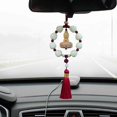 thumbnail image 6 of AMLESO Car Rearview Mirror Charm Pendant Hanging Accessories Resin Dangling Gift Universal Car Interior Decoration Dangling Ornament C, 6 of 9