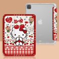 thumbnail image 2 of Funda de Hello Kitty para iPad, cubierta de dibujos animados para IPad Pro 11, 10,2, 10,5, 12,9, Air 4, 3, Mini 6, 2021, 7. ª y 9. ª generación, 2020 pulgadas, 2 of 5