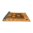 thumbnail image 2 of Ahgly Company Indoor Square Oriental Orange Traditional Area Rugs, 4' Square, 2 of 4